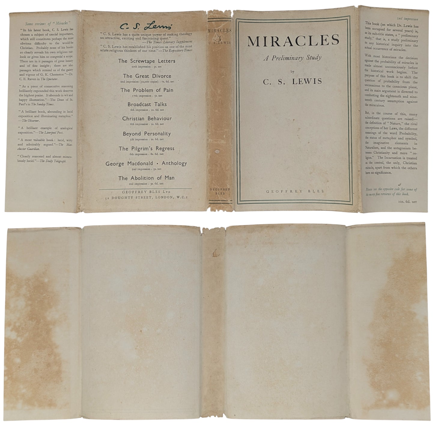 Miracles: A Preliminary Study