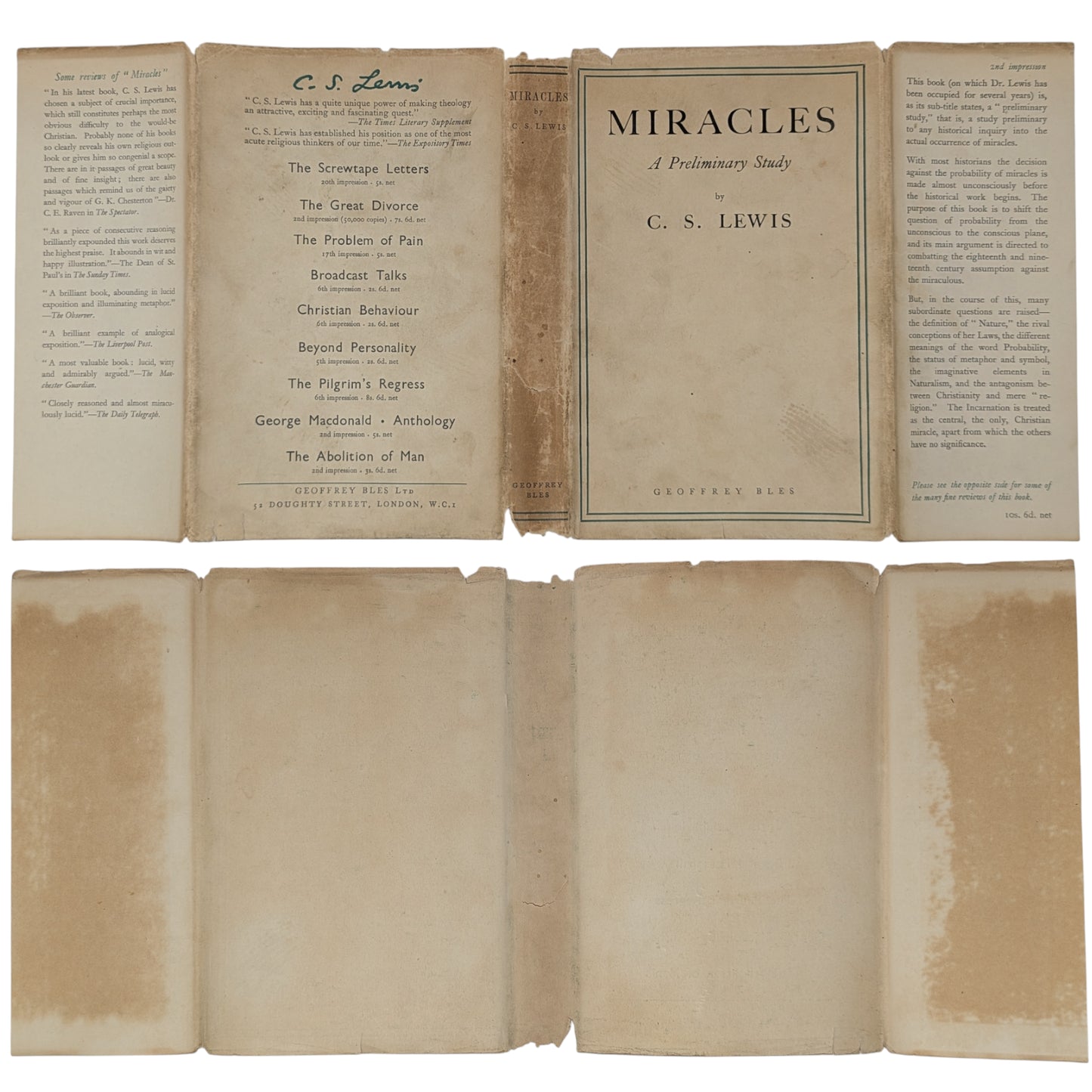 Miracles: A Preliminary Study