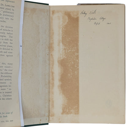 Miracles: A Preliminary Study