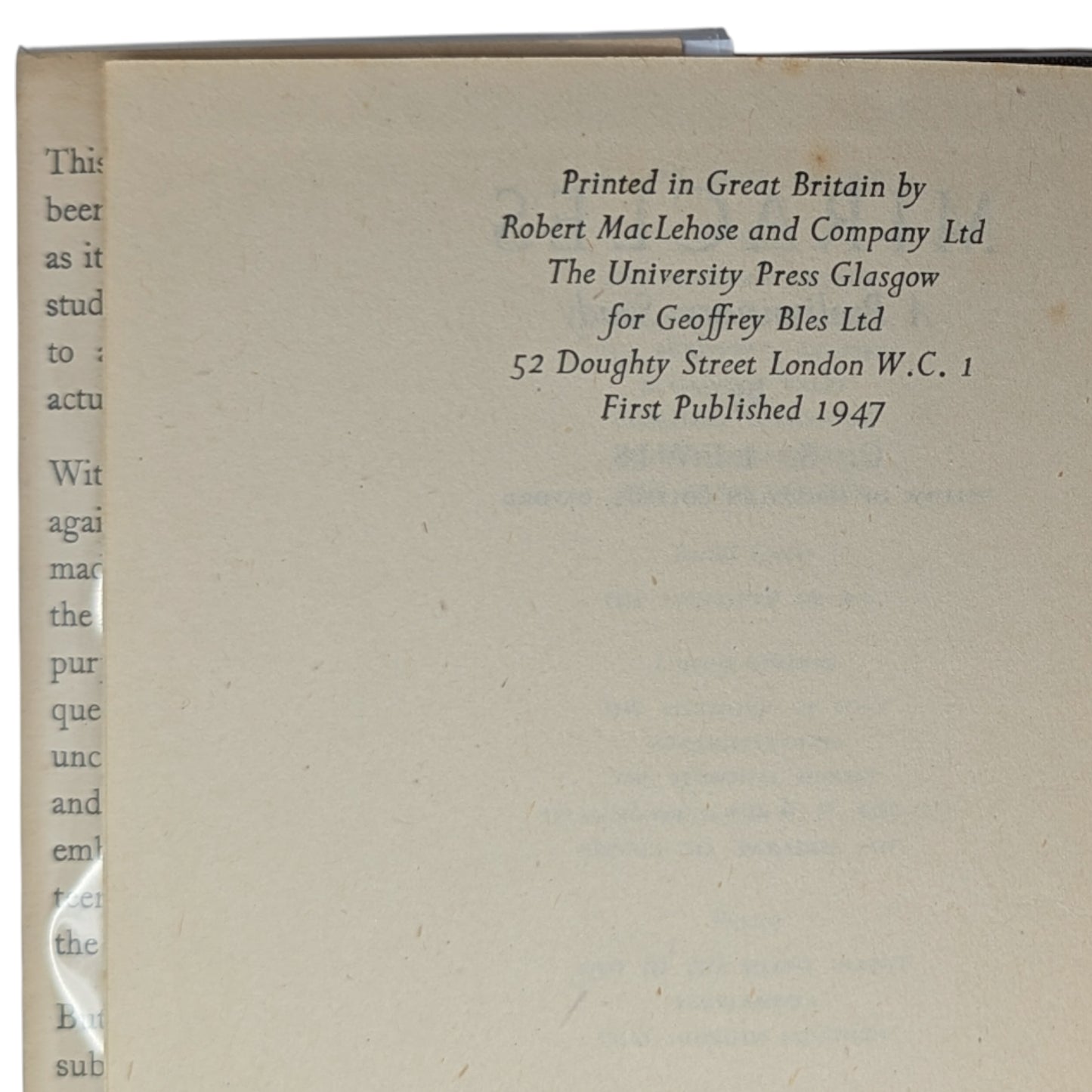 Miracles: A Preliminary Study