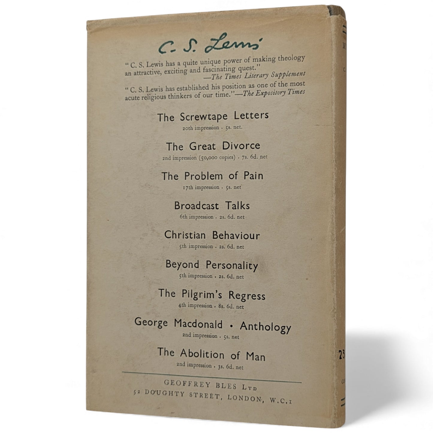 Miracles: A Preliminary Study