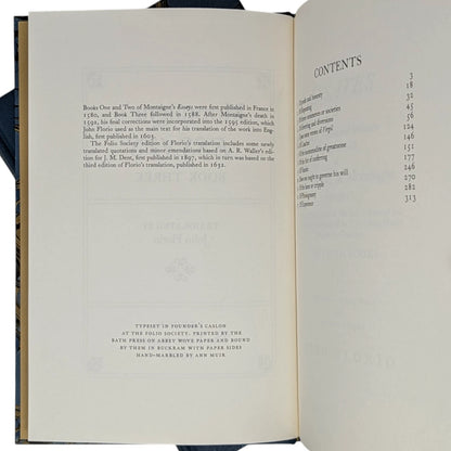 Montaigne’s Essays