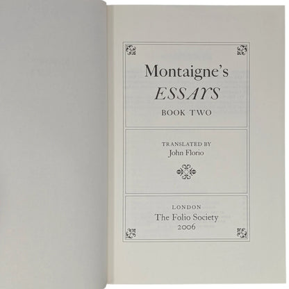 Montaigne’s Essays