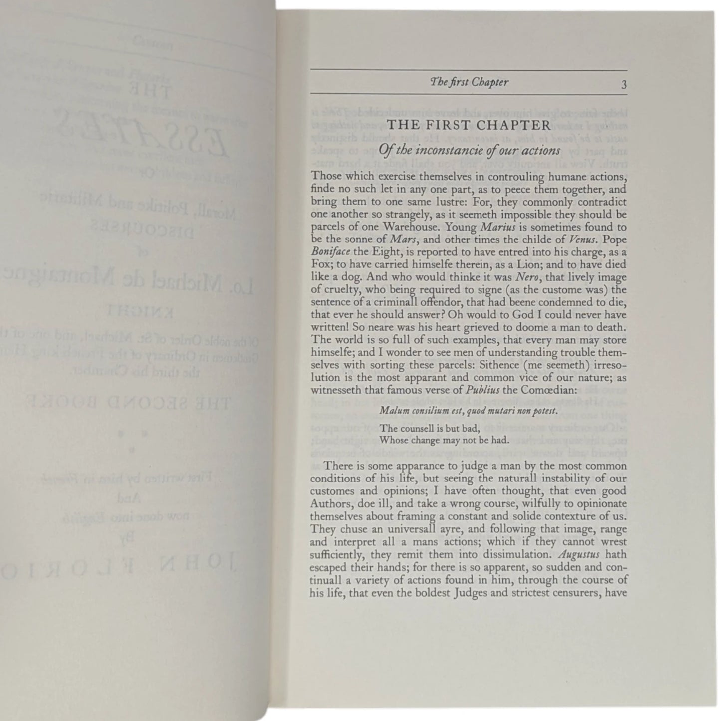 Montaigne’s Essays
