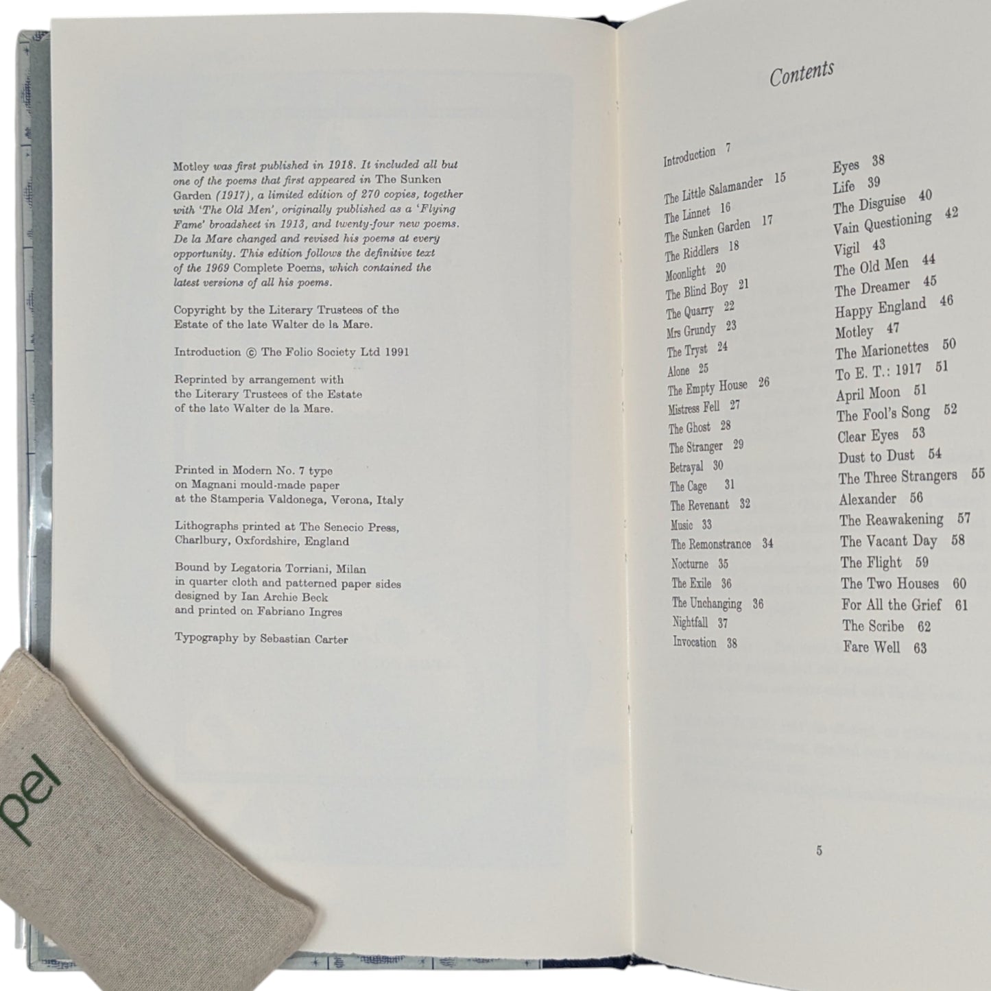 Motley and Other Poems