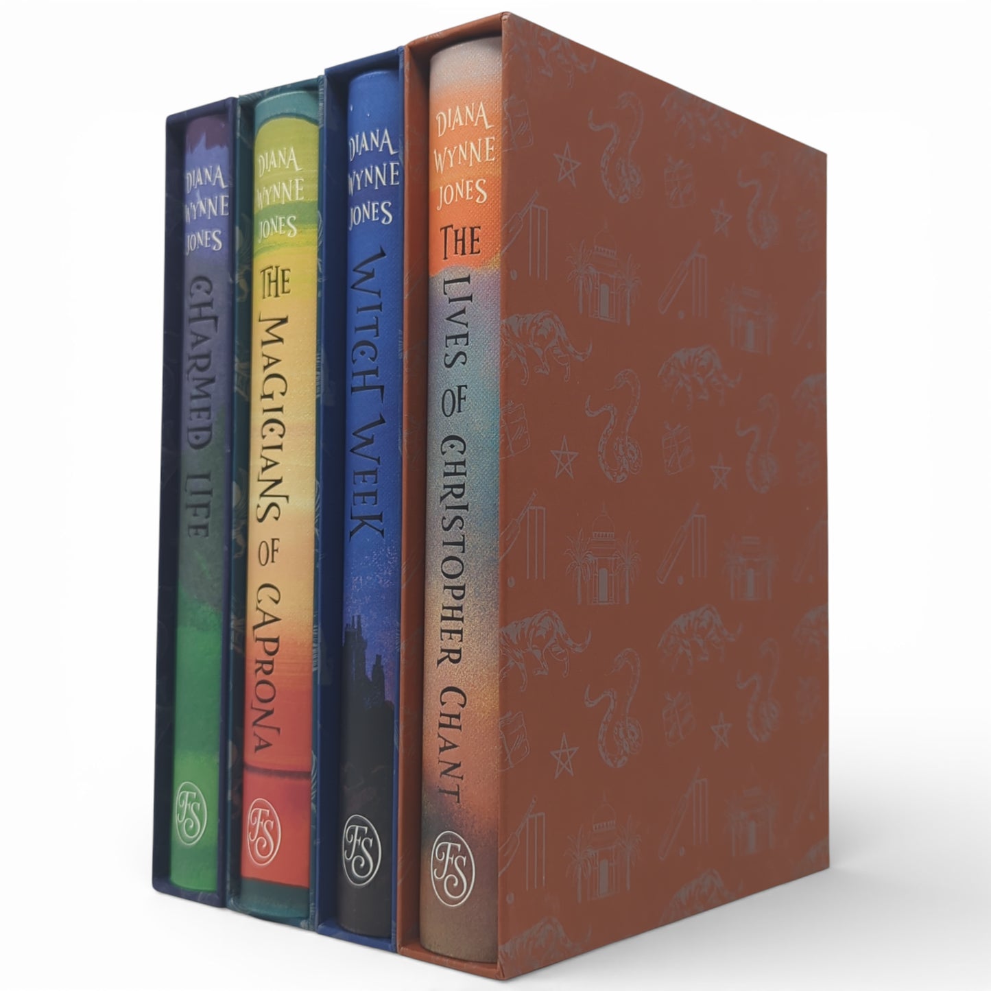 Chrestomanci Series: Charmed Life, Witch Week, The Magicians of Caprona, Lives of Christopher Chant