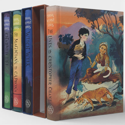 Chrestomanci Series: Charmed Life, Witch Week, The Magicians of Caprona, Lives of Christopher Chant