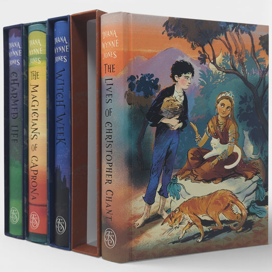 Chrestomanci Series: Charmed Life, Witch Week, The Magicians of Caprona, Lives of Christopher Chant