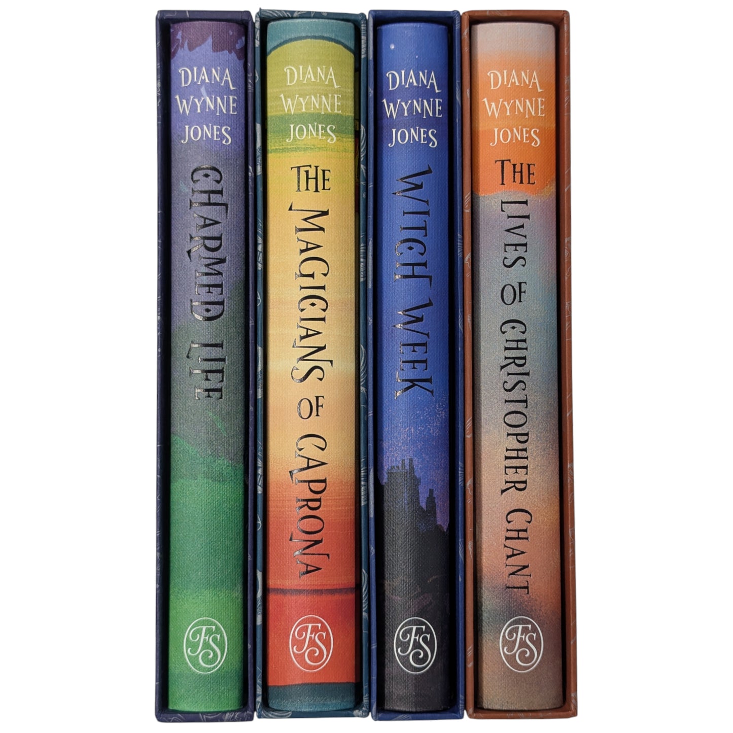 Chrestomanci Series: Charmed Life, Witch Week, The Magicians of Caprona, Lives of Christopher Chant