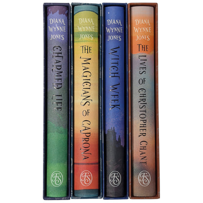Chrestomanci Series: Charmed Life, Witch Week, The Magicians of Caprona, Lives of Christopher Chant
