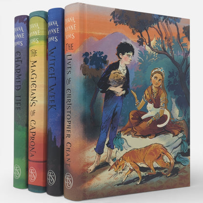 Chrestomanci Series: Charmed Life, Witch Week, The Magicians of Caprona, Lives of Christopher Chant