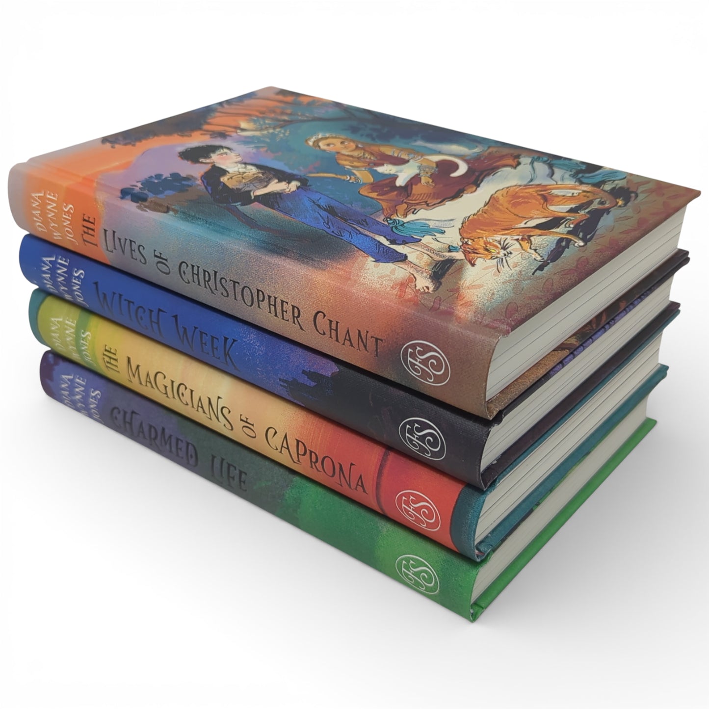 Chrestomanci Series: Charmed Life, Witch Week, The Magicians of Caprona, Lives of Christopher Chant