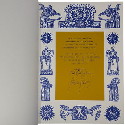 Beowulf: A Verse Translation (Limited Edition)