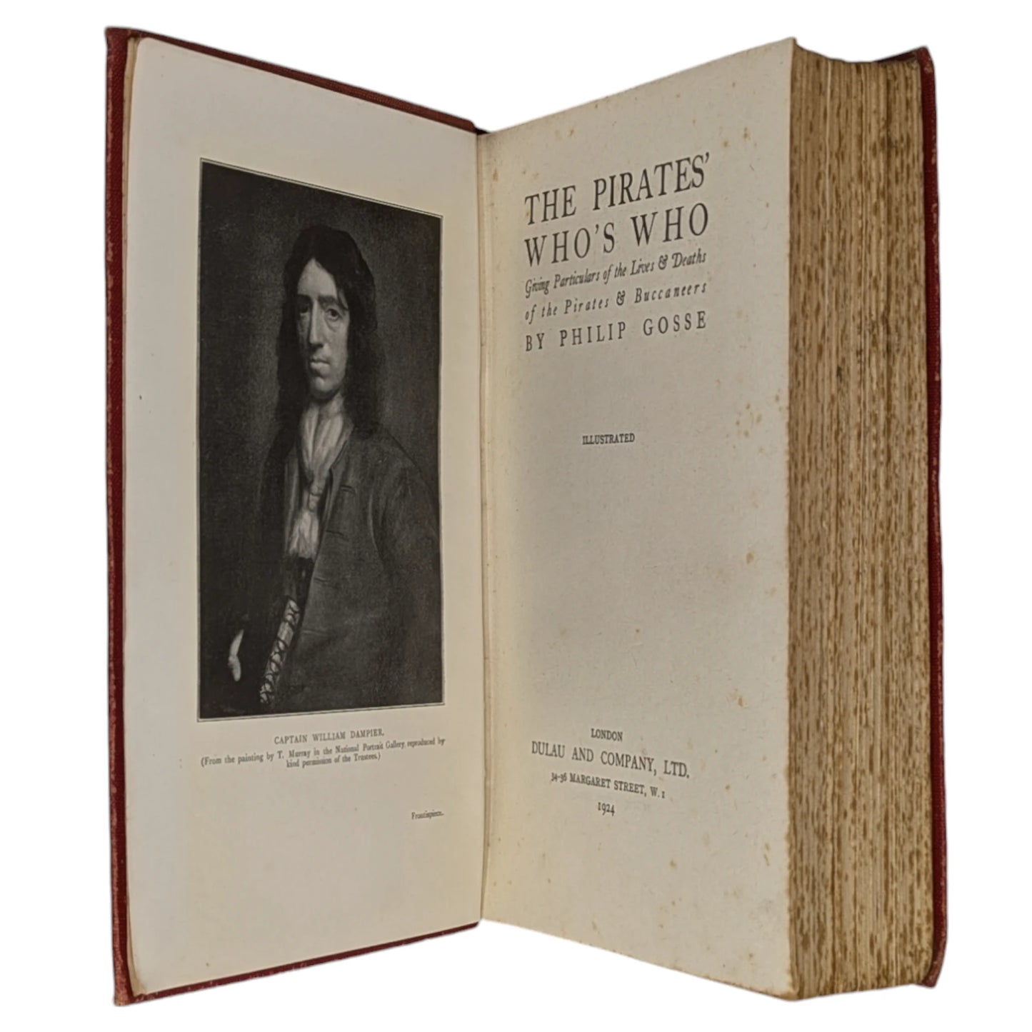 The Pirates' Who's Who; A Book of Famous Pirates; The Sultan's Admiral