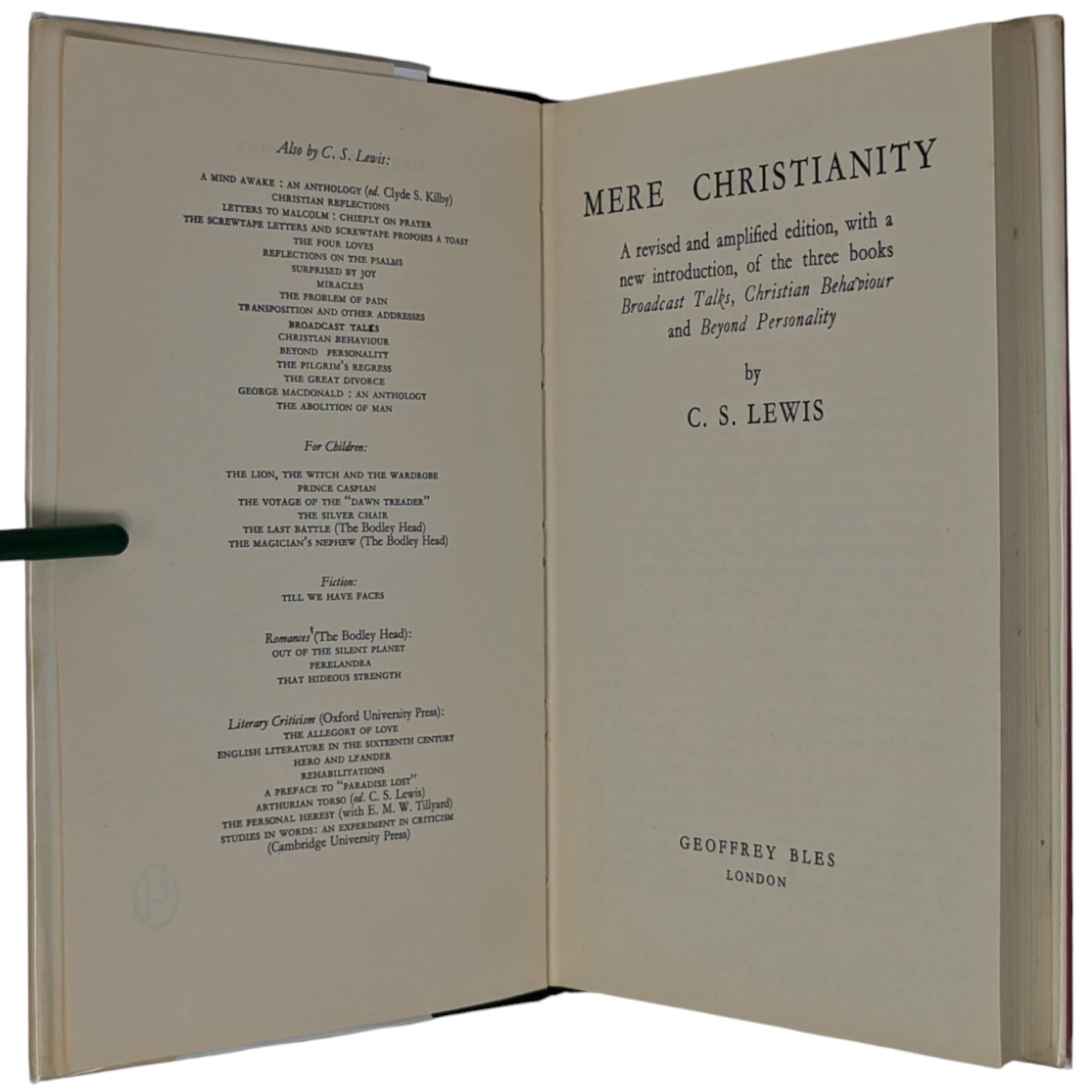 Mere Christianity