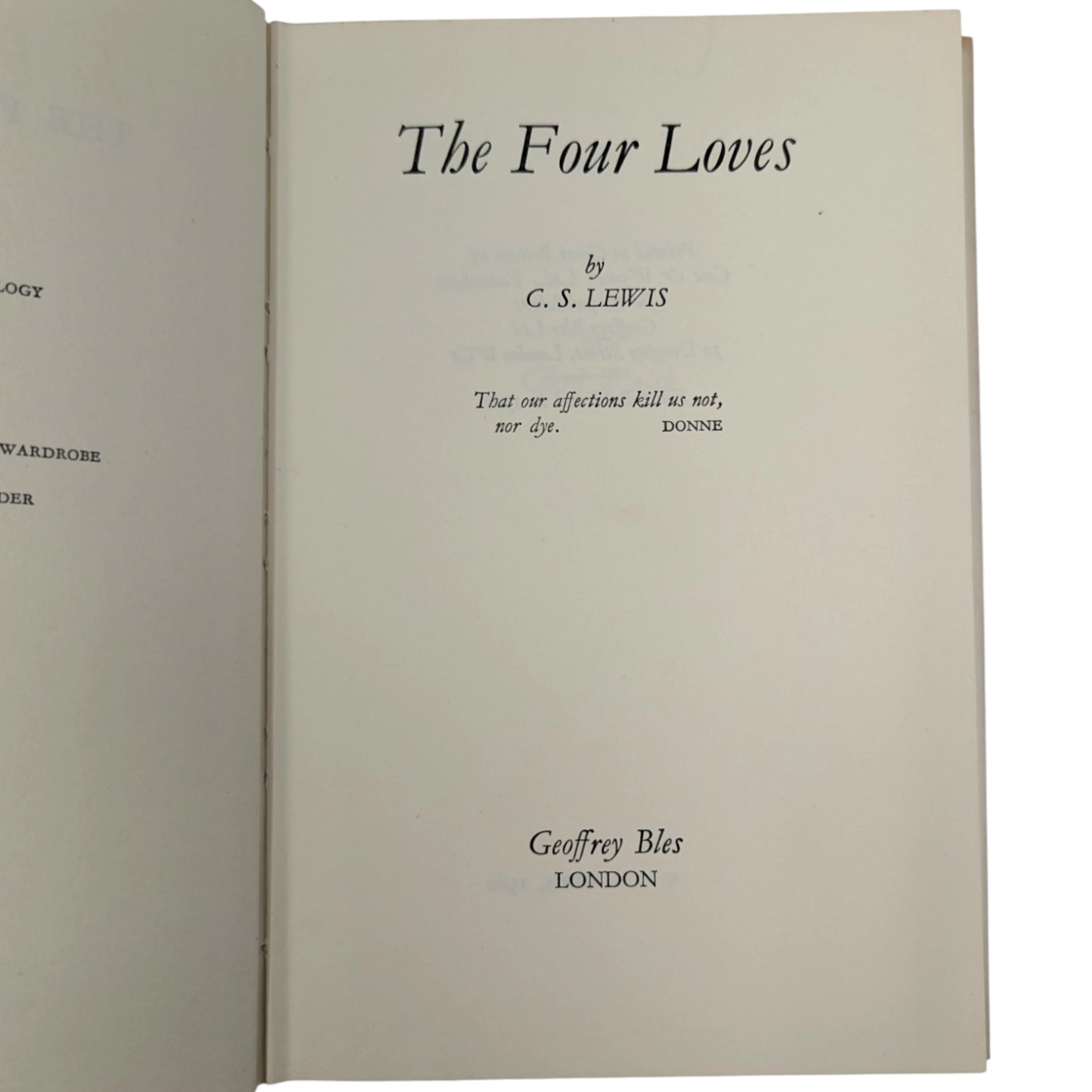 The Four Loves