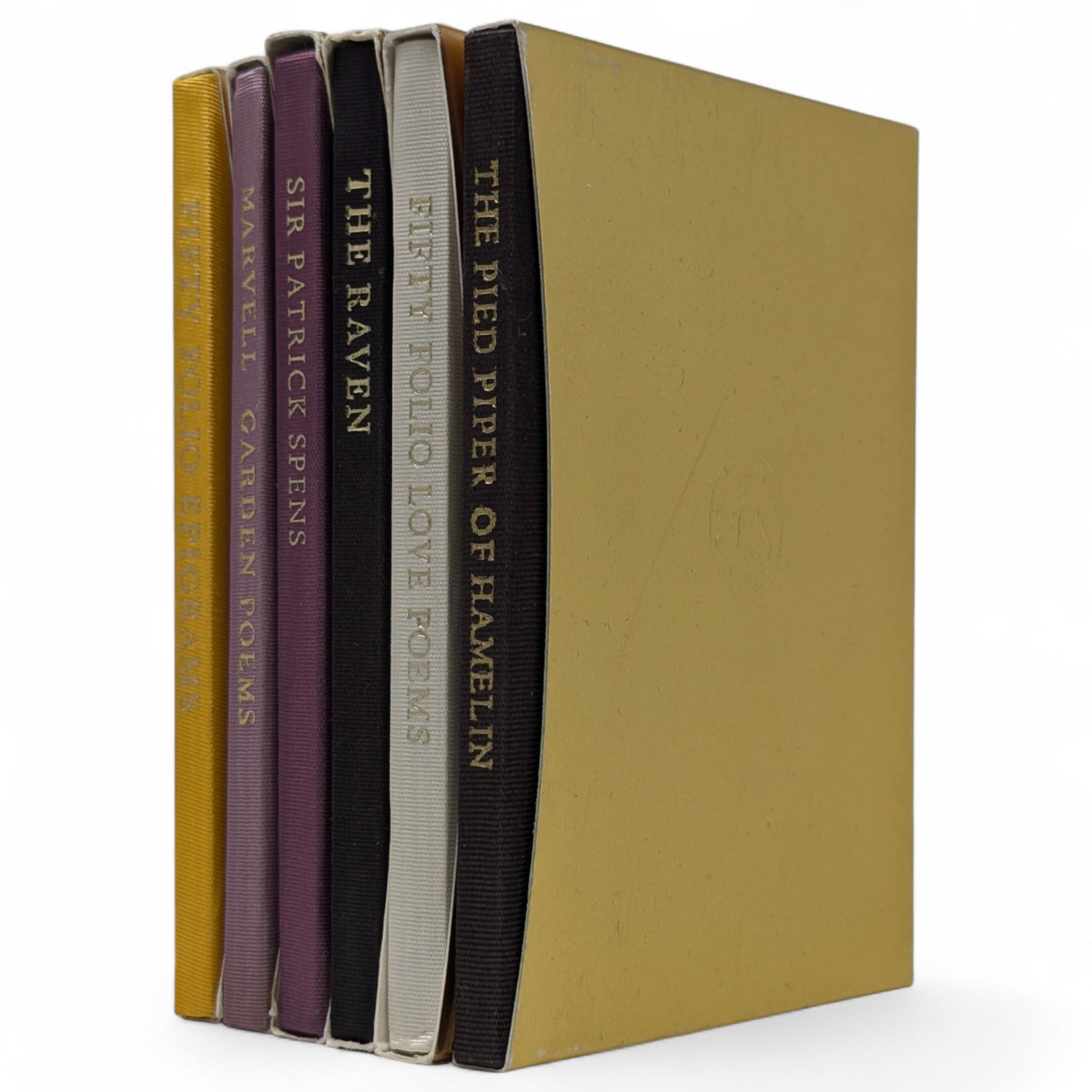 The Folio Society Miniature Poetry Book Collection (6)