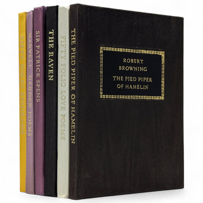 The Folio Society Miniature Poetry Book Collection (6)