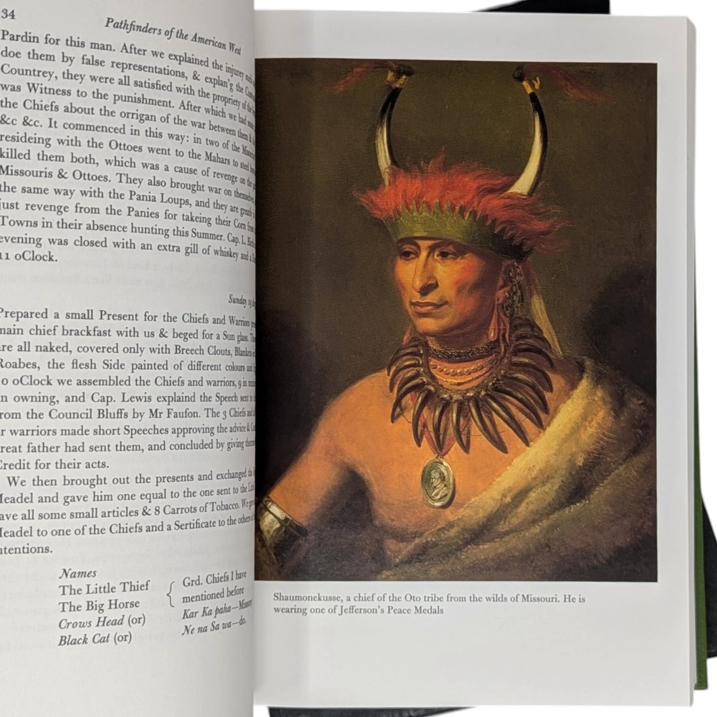 Pathfinders of the American West, The Journals of [Meriwether] Lewis and [William] Clark