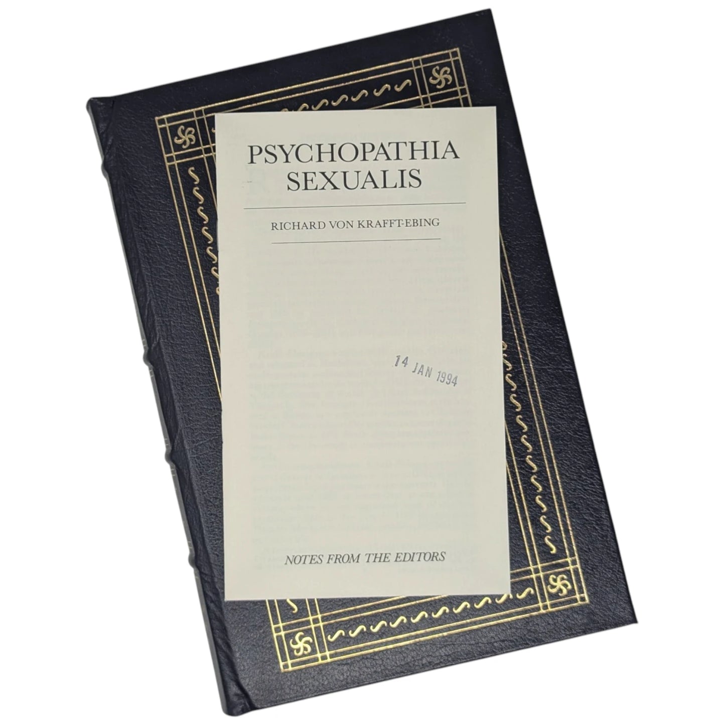 Psychopathia Sexualis, with Especial Reference to Contrary Sexual Instinct: A Medico-Legal Study