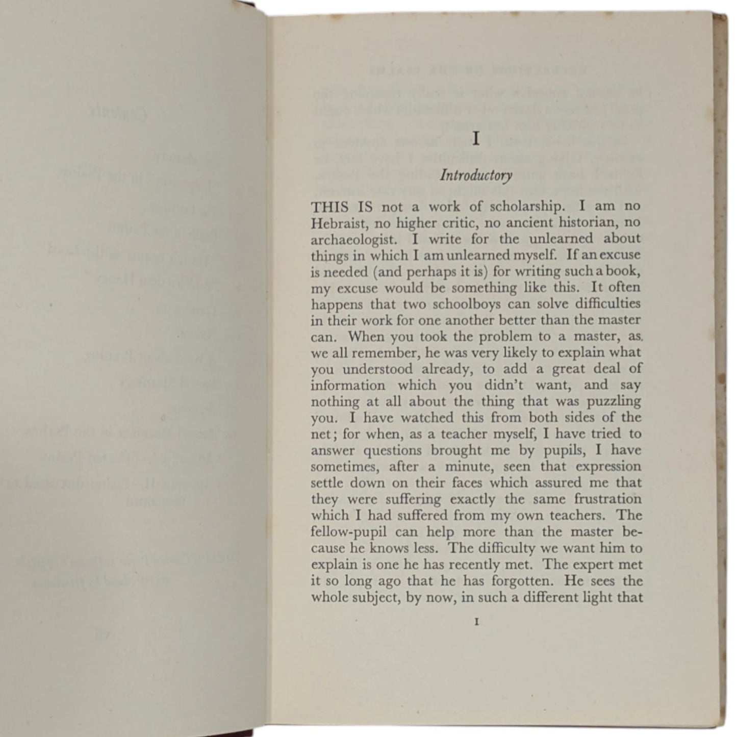 Reflections on the Psalms