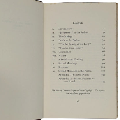 Reflections on the Psalms