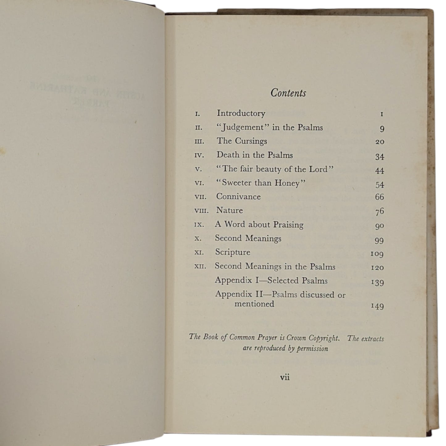 Reflections on the Psalms
