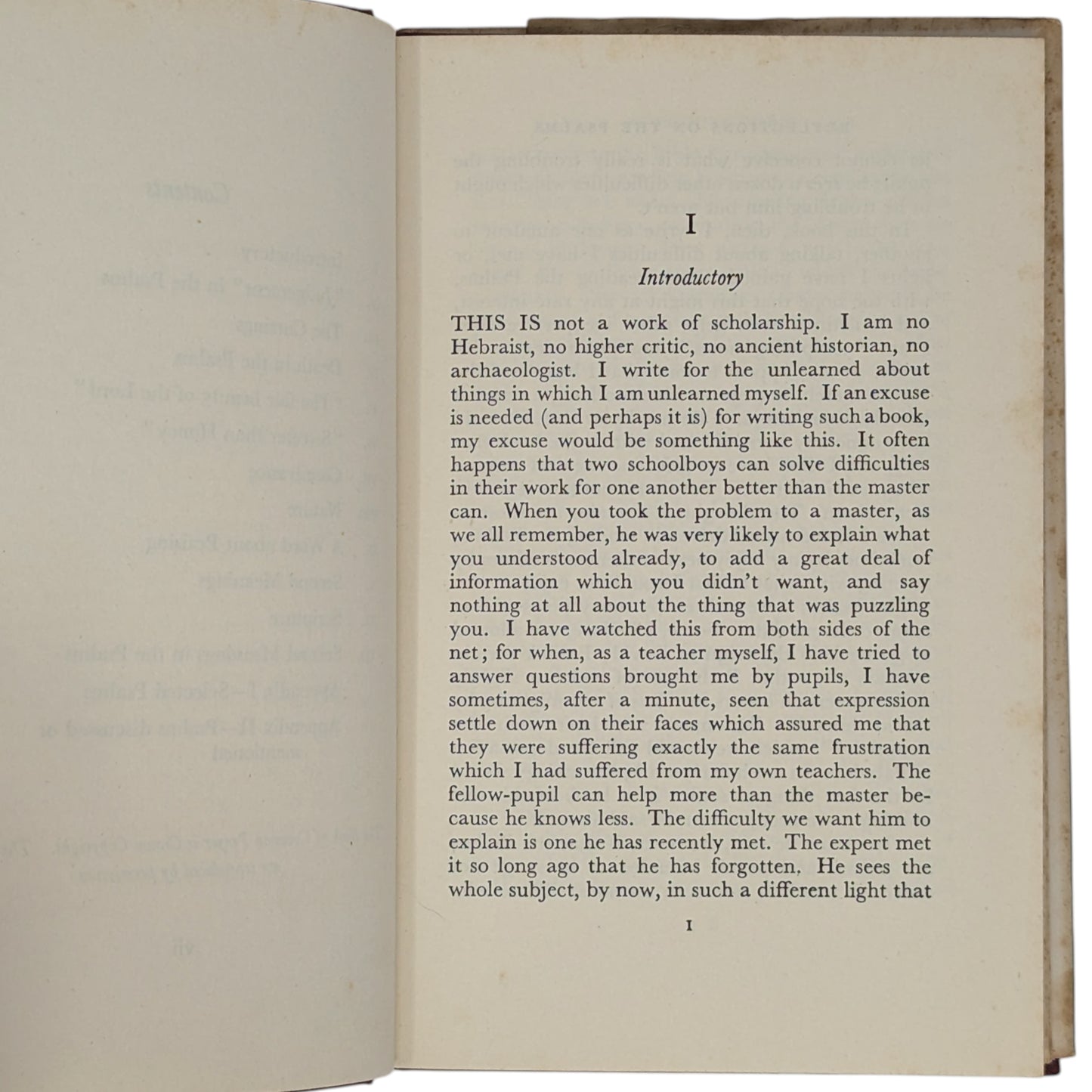Reflections on the Psalms