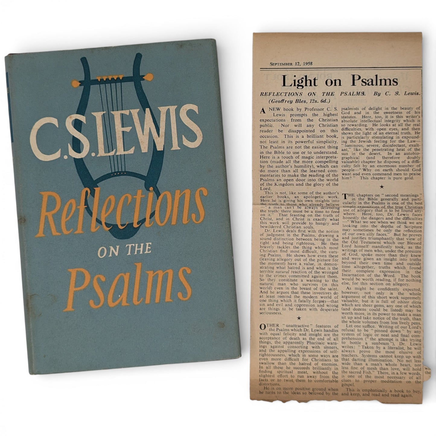 Reflections on the Psalms