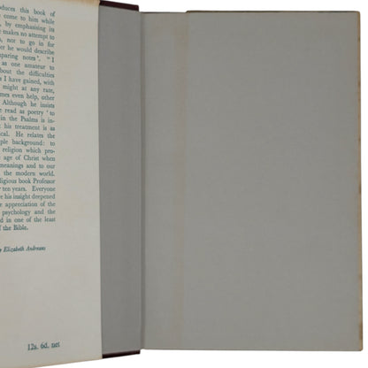 Reflections on the Psalms