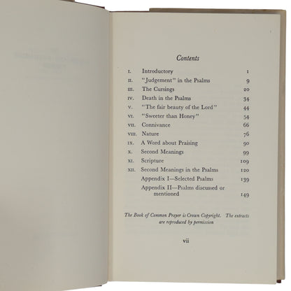 Reflections on the Psalms