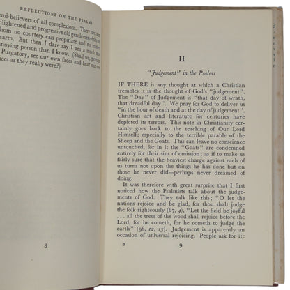 Reflections on the Psalms