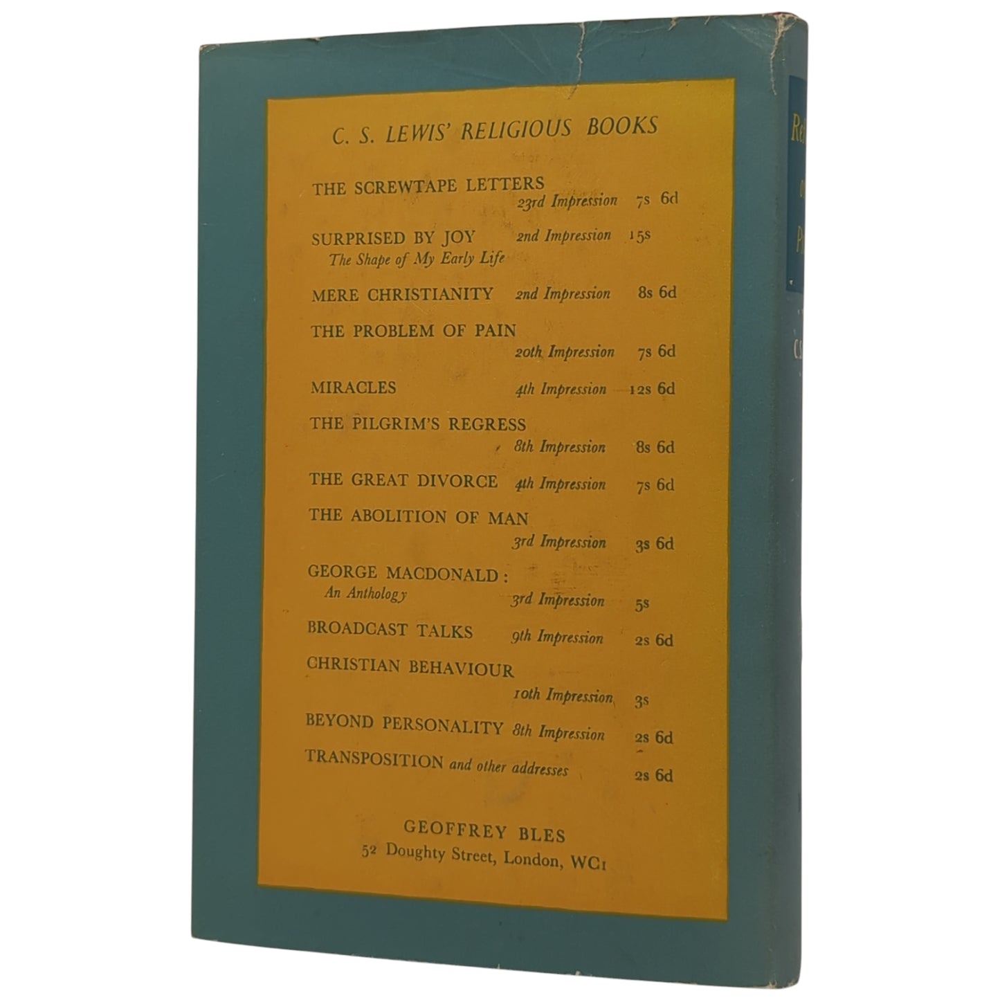 Reflections on the Psalms