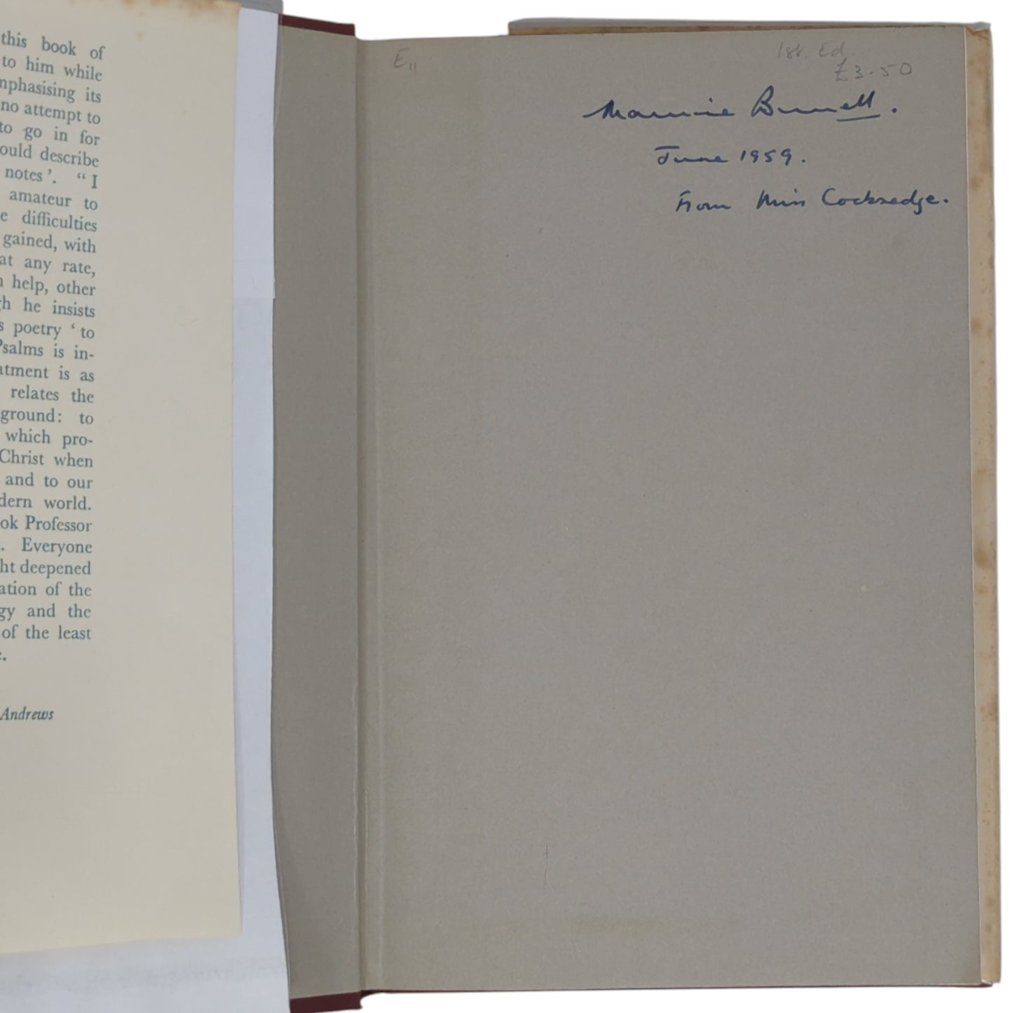 Reflections on the Psalms