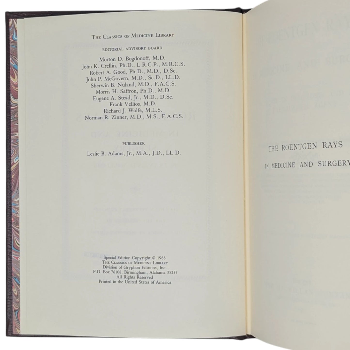 The Roentgen Rays in Medicine and Surgery
