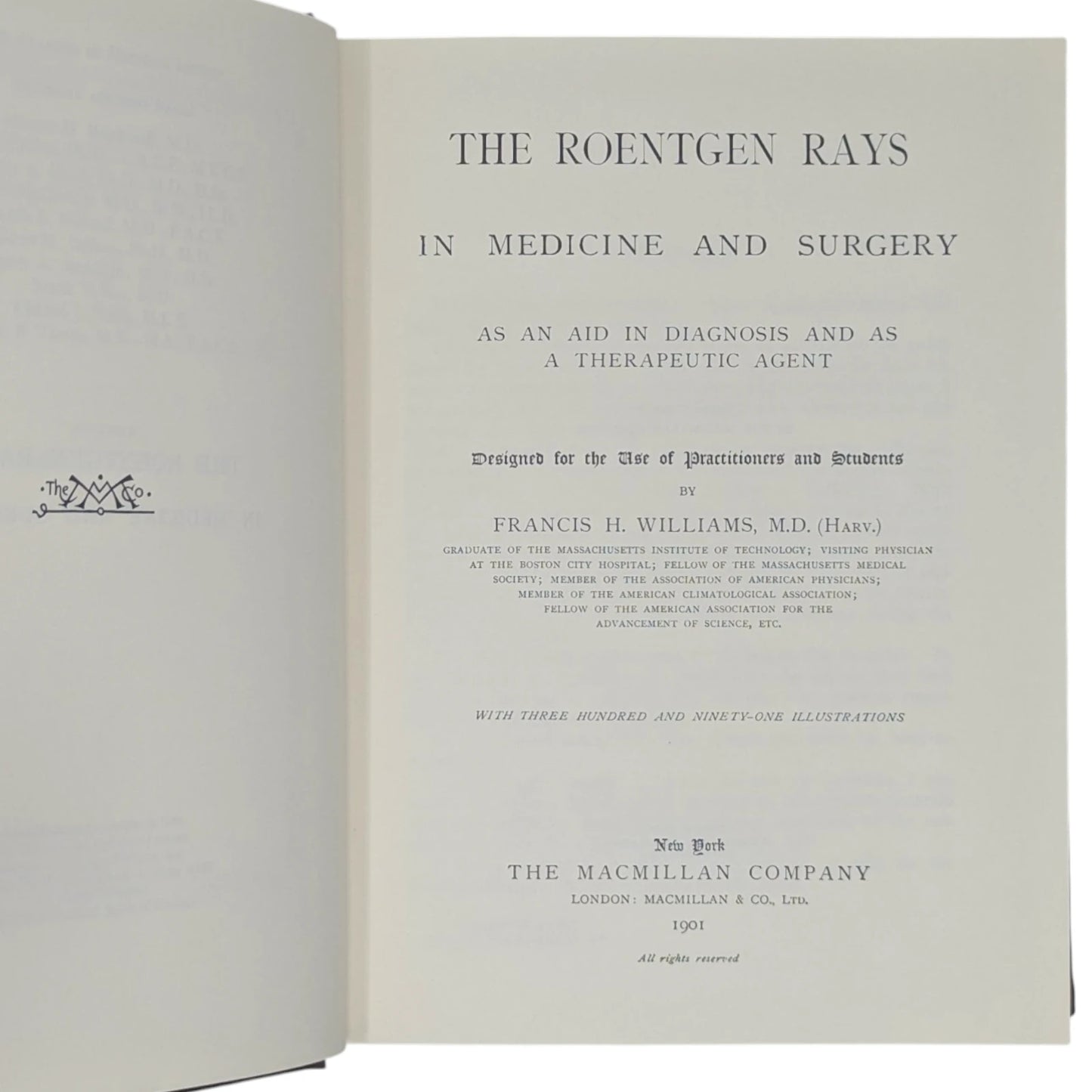 The Roentgen Rays in Medicine and Surgery