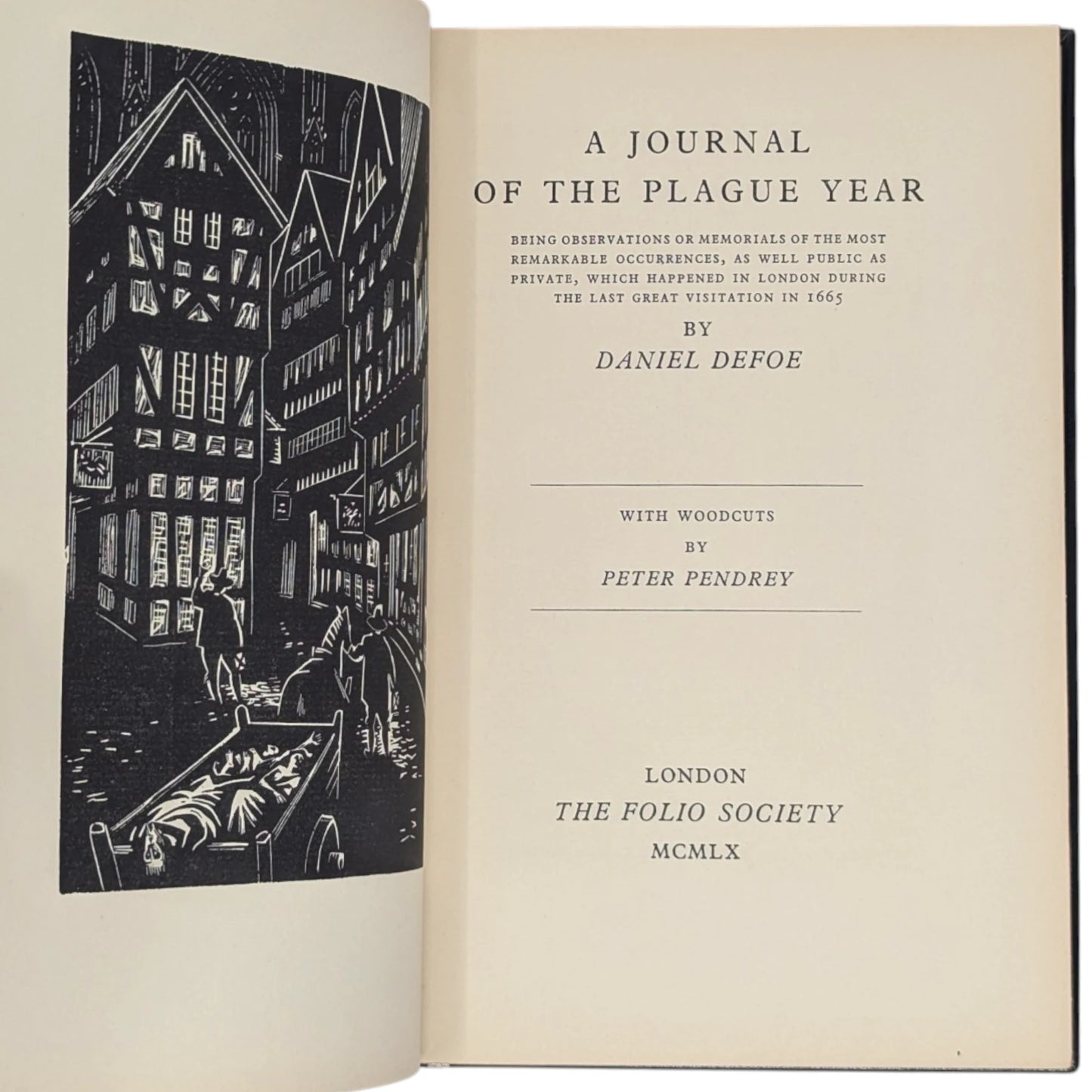 A Journal of the Plague Year (Limited Edition)