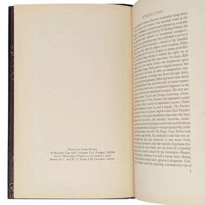 A Journal of the Plague Year (Limited Edition)