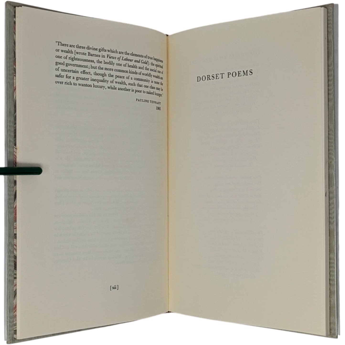 Dorset Poems (Association Copy)