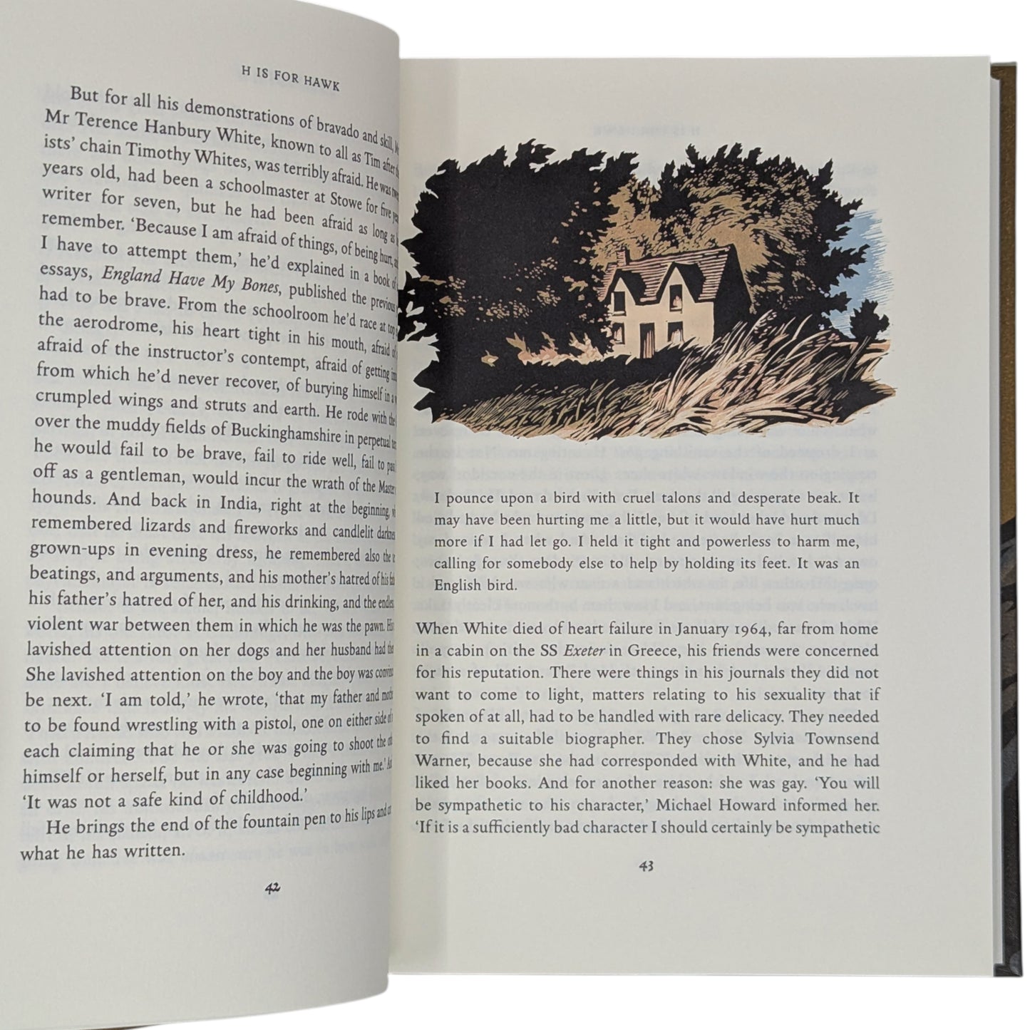 H is for Hawk (Signed)