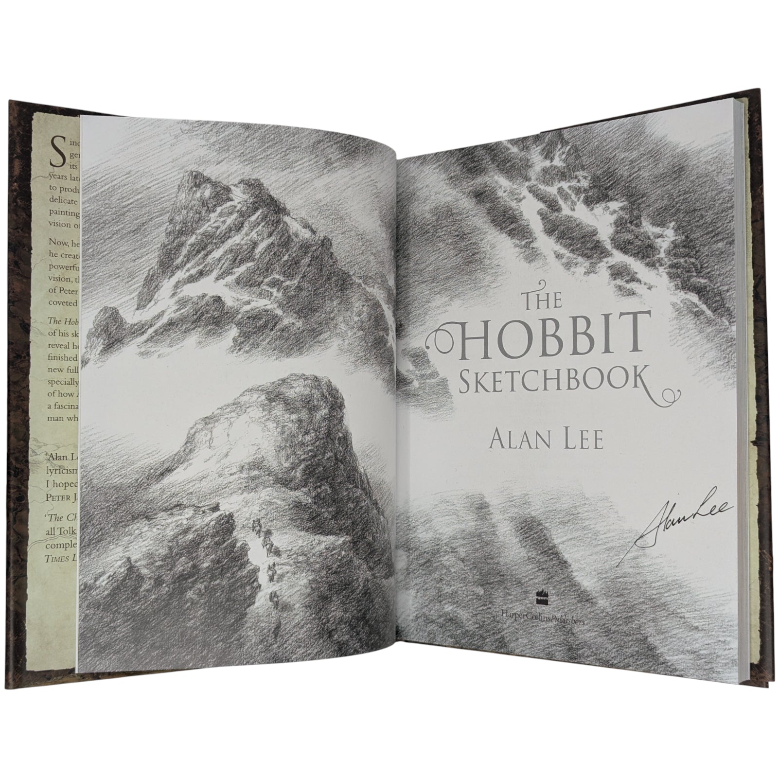 The Hobbit Sketchbook, Alan Lee, Signed First Edition 2019 The Hobbit Sketchbook, Alan Lee, Signed First Edition 2019