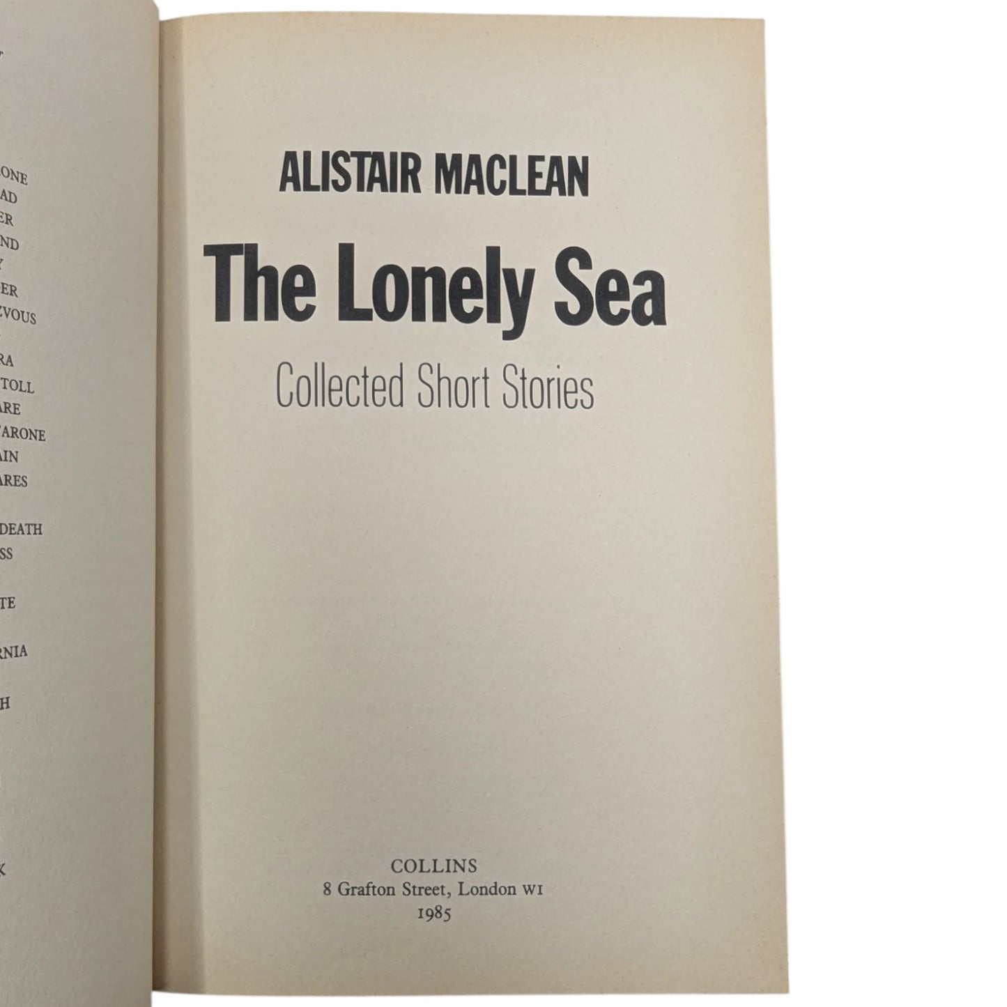 The Lonely Sea: Collected Short Stories