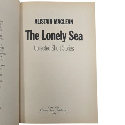 The Lonely Sea: Collected Short Stories