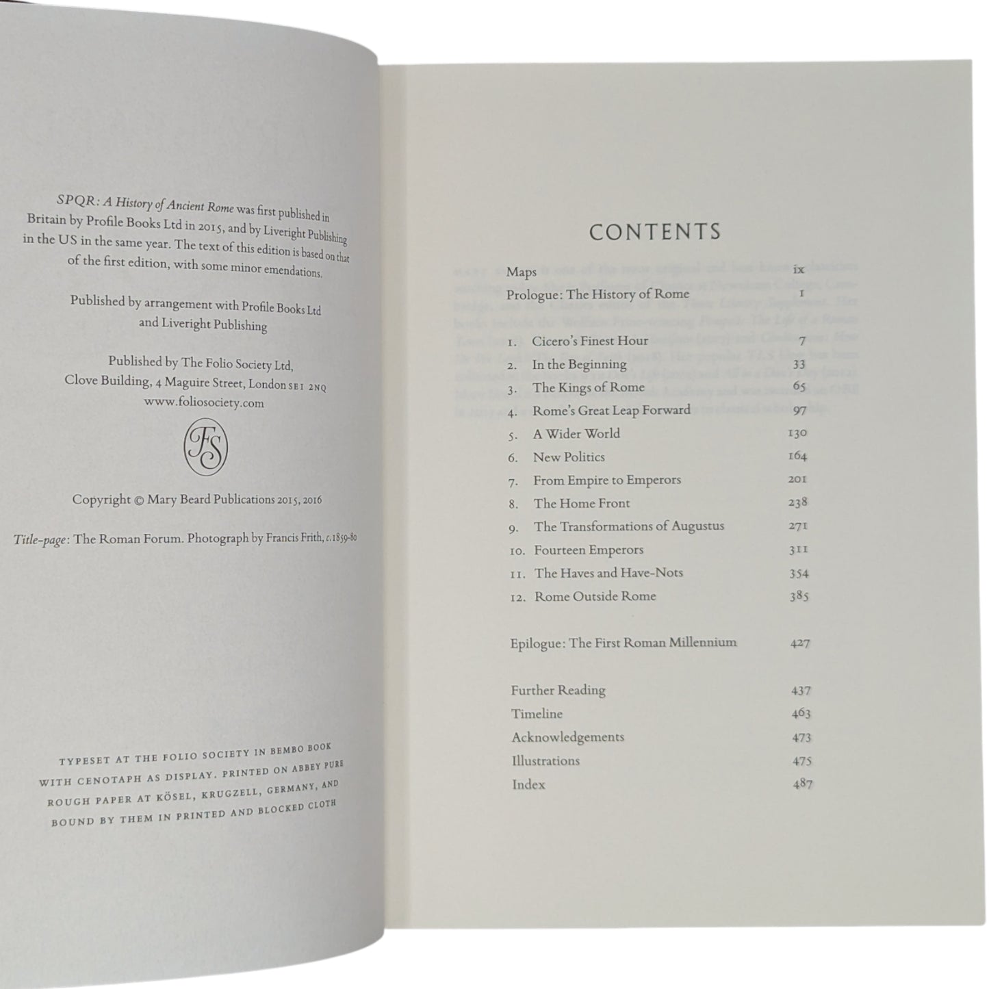 SPQR: A History of Ancient Rome