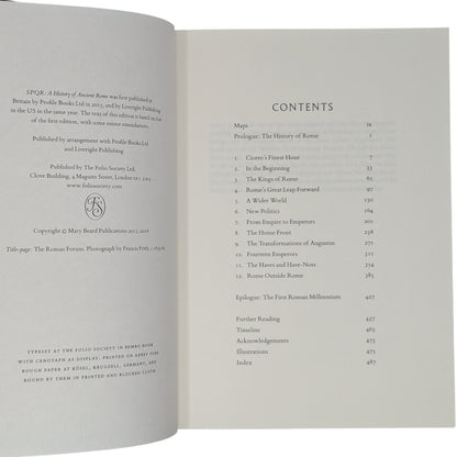 SPQR: A History of Ancient Rome