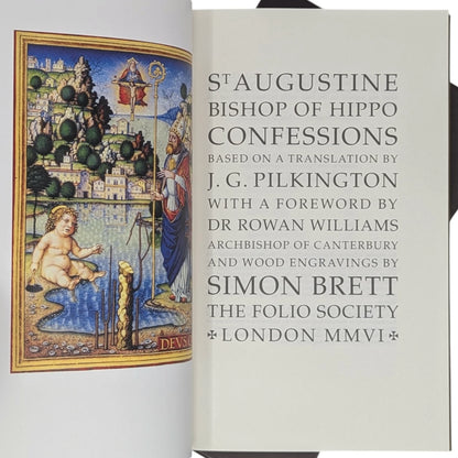 St Augustine, Bishop of Hippo, Confessions