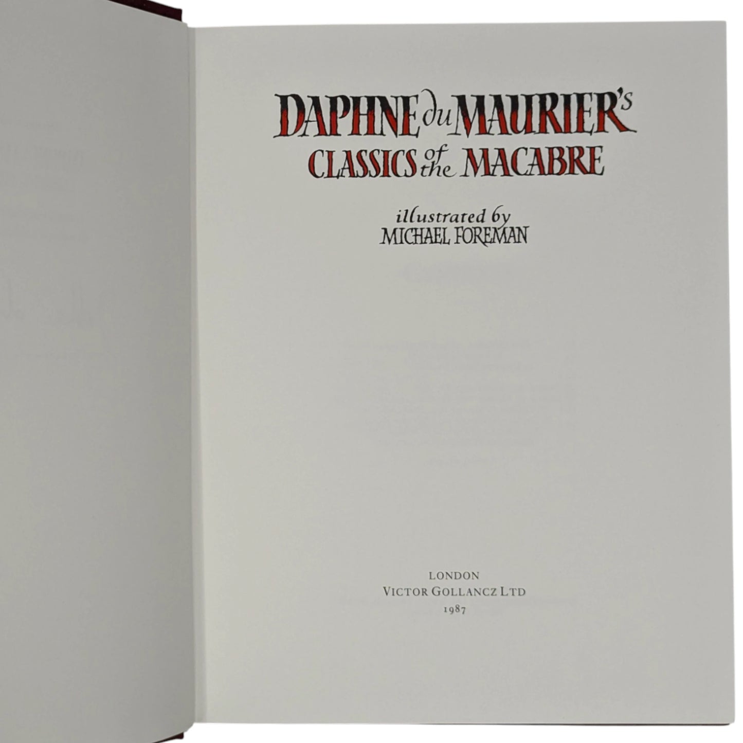Classics of the Macabre