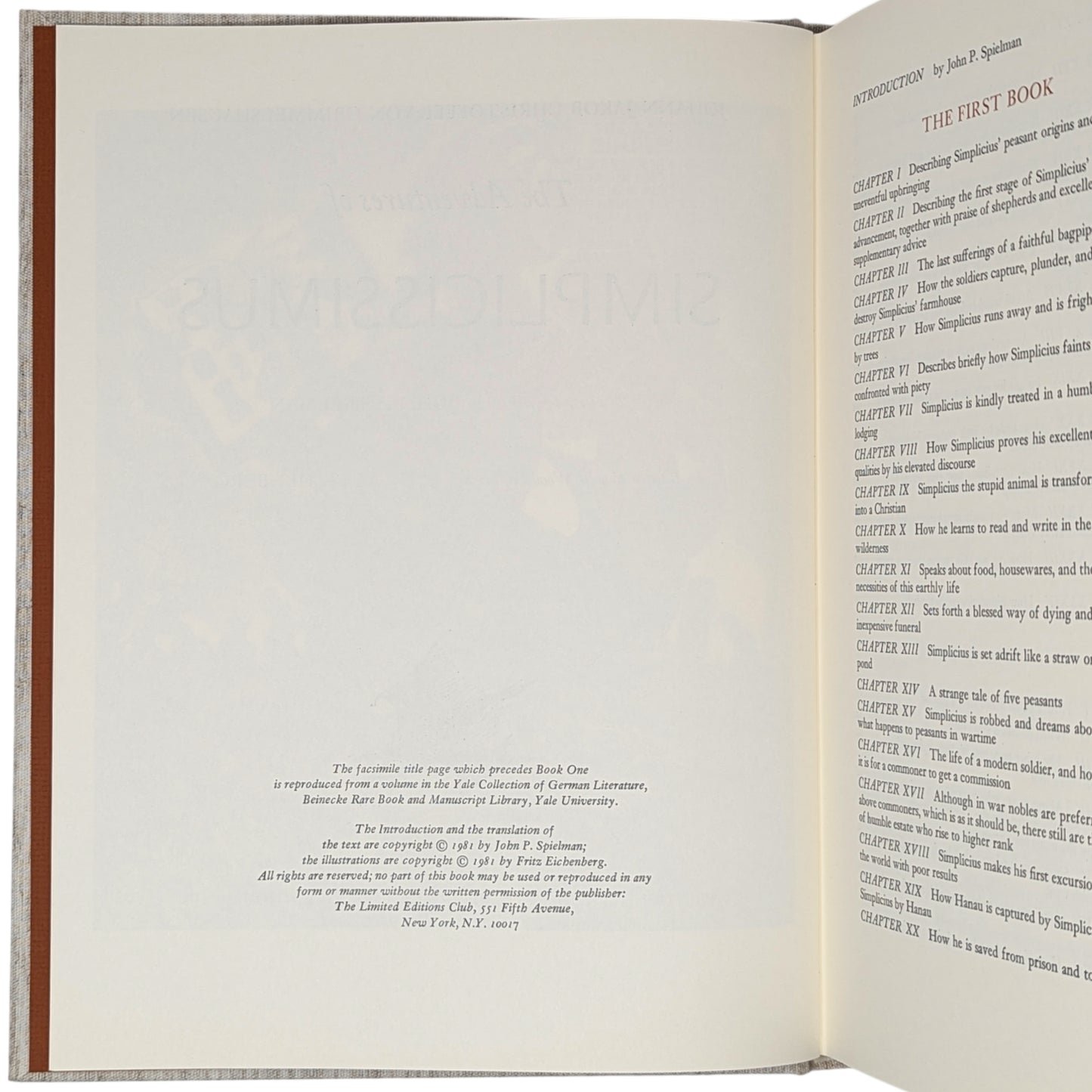 The Adventures of Simplicissimus