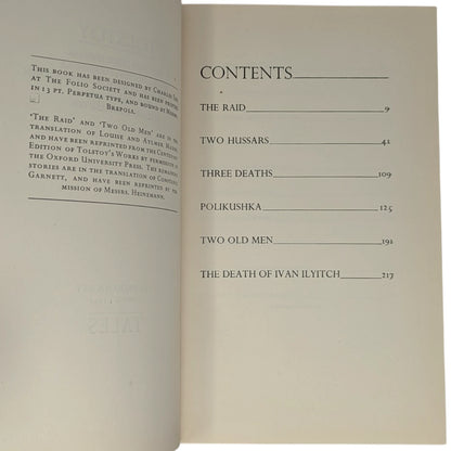 Tales by Tolstoy