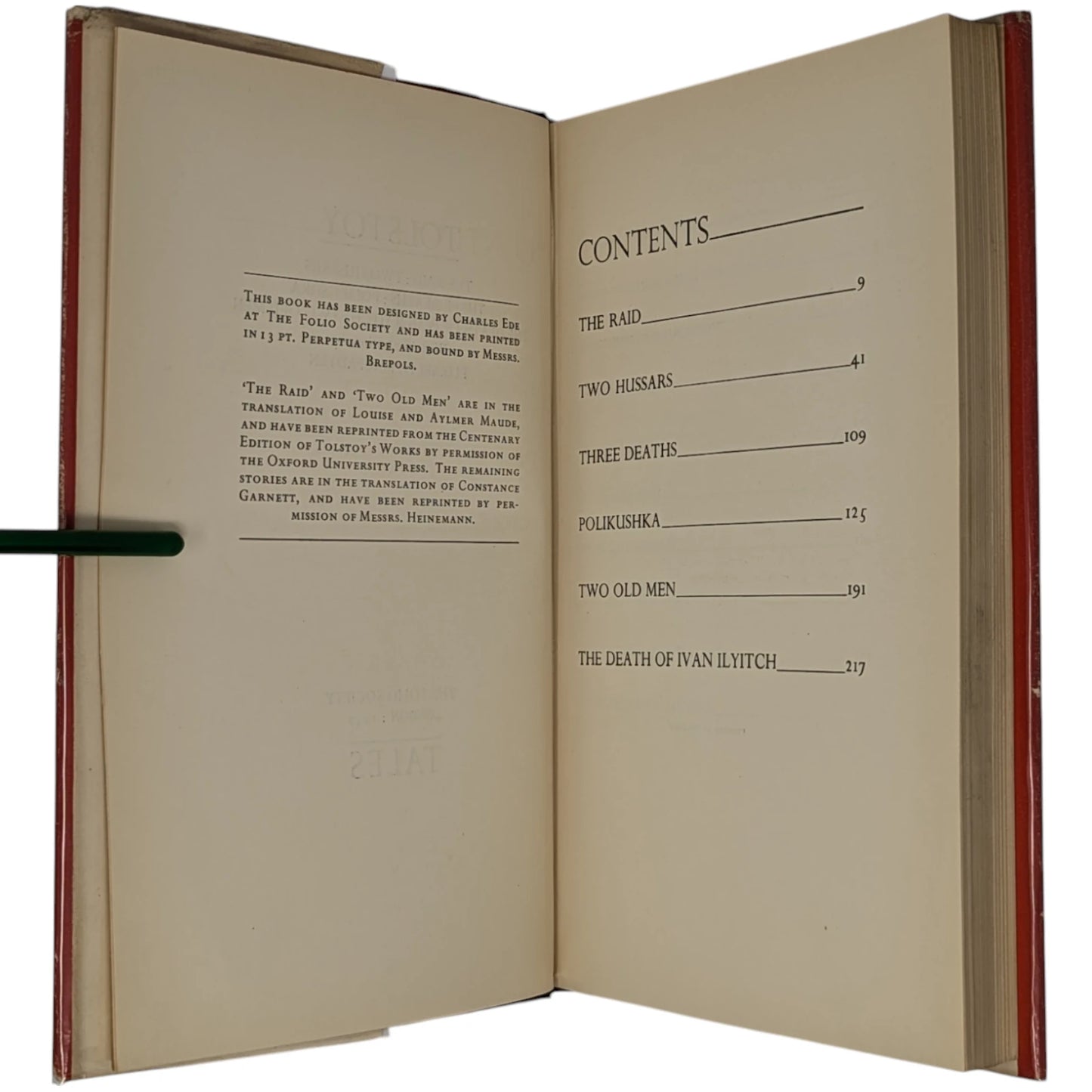 Tales by Tolstoy